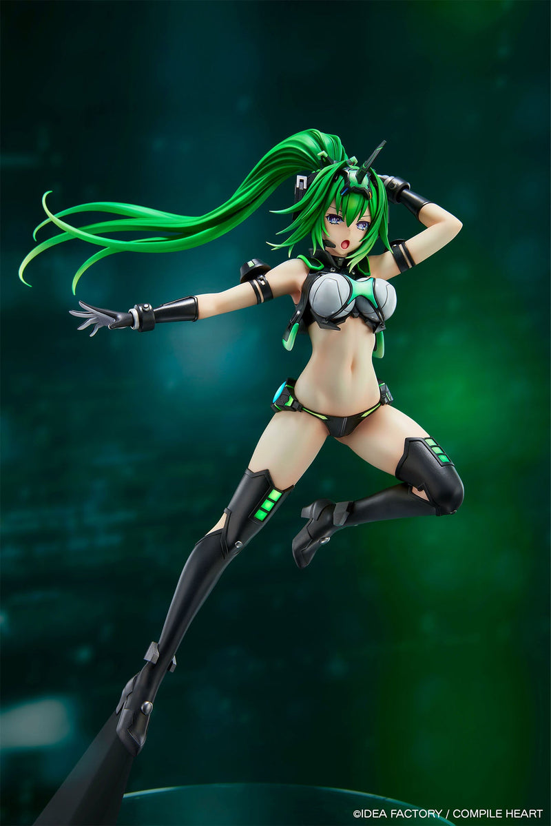 Vertex New Dimension Game Neptunia VII Next Green 1/7 Figura OFICIAL DE JAPÓN
