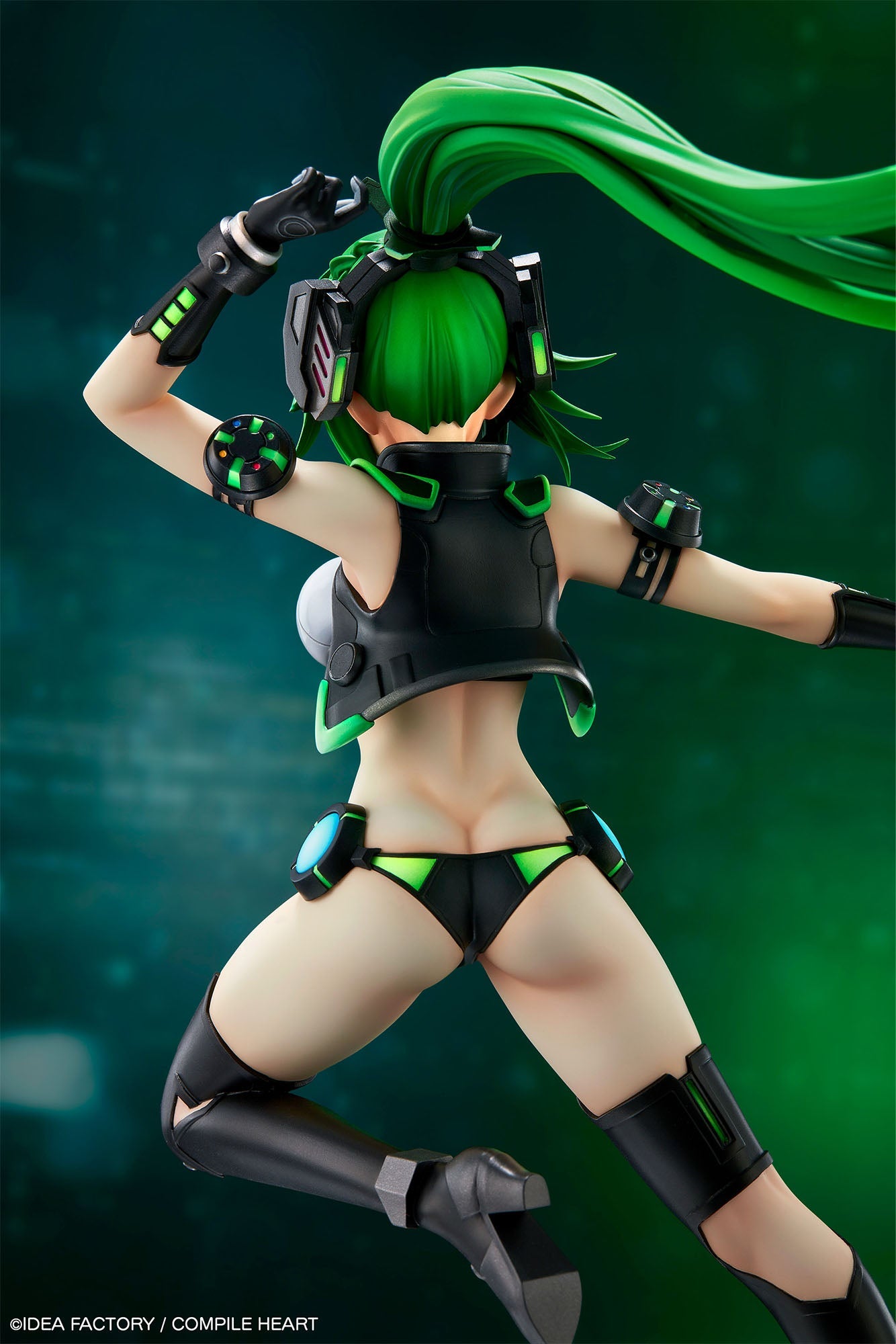 Vertex New Dimension Game Neptunia VII Next Green 1/7 Figure JAPAN
