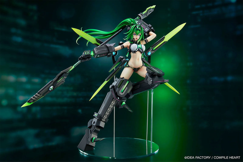 Vertex New Dimension Game Neptunia VII Next Green 1/7 Figura OFICIAL DE JAPÓN