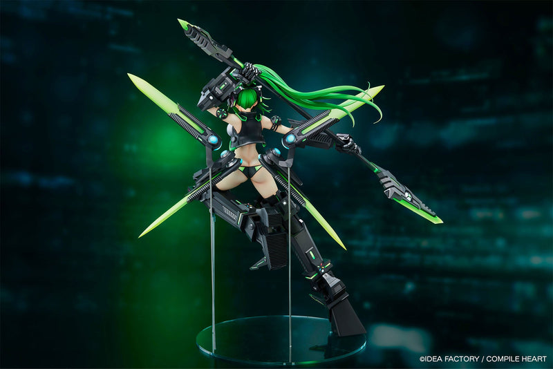 Vertex New Dimension Game Neptunia VII Next Green 1/7 Figura OFICIAL DE JAPÓN