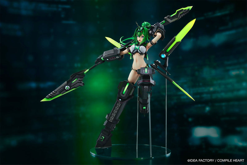 Vertex New Dimension Game Neptunia VII Next Green 1/7 Figura OFICIAL DE JAPÓN