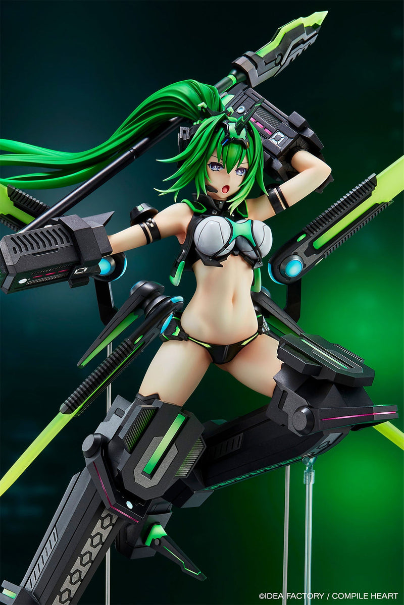 Vertex New Dimension Game Neptunia VII Next Green 1/7 Figura OFICIAL DE JAPÓN
