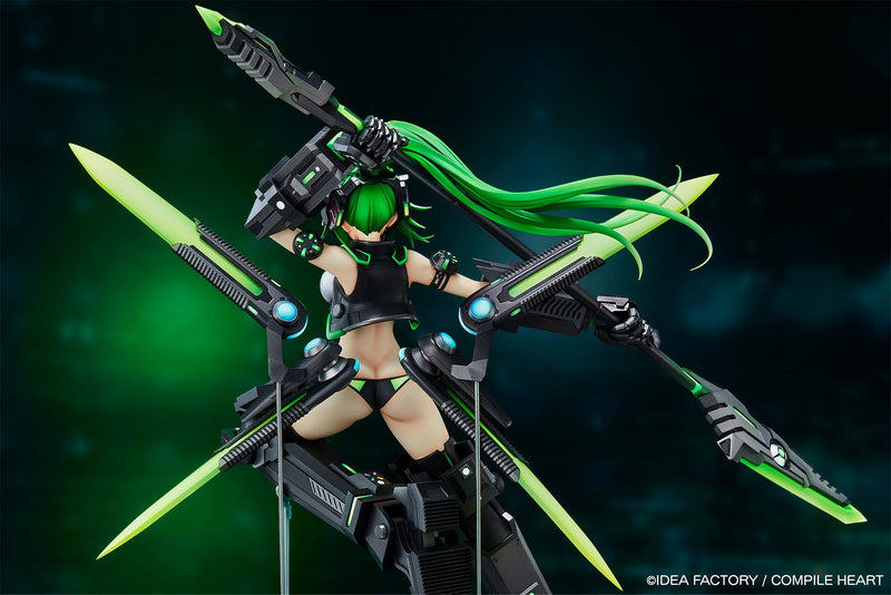 Vertex New Dimension Game Neptunia VII Next Green 1/7 Figura OFICIAL DE JAPÓN