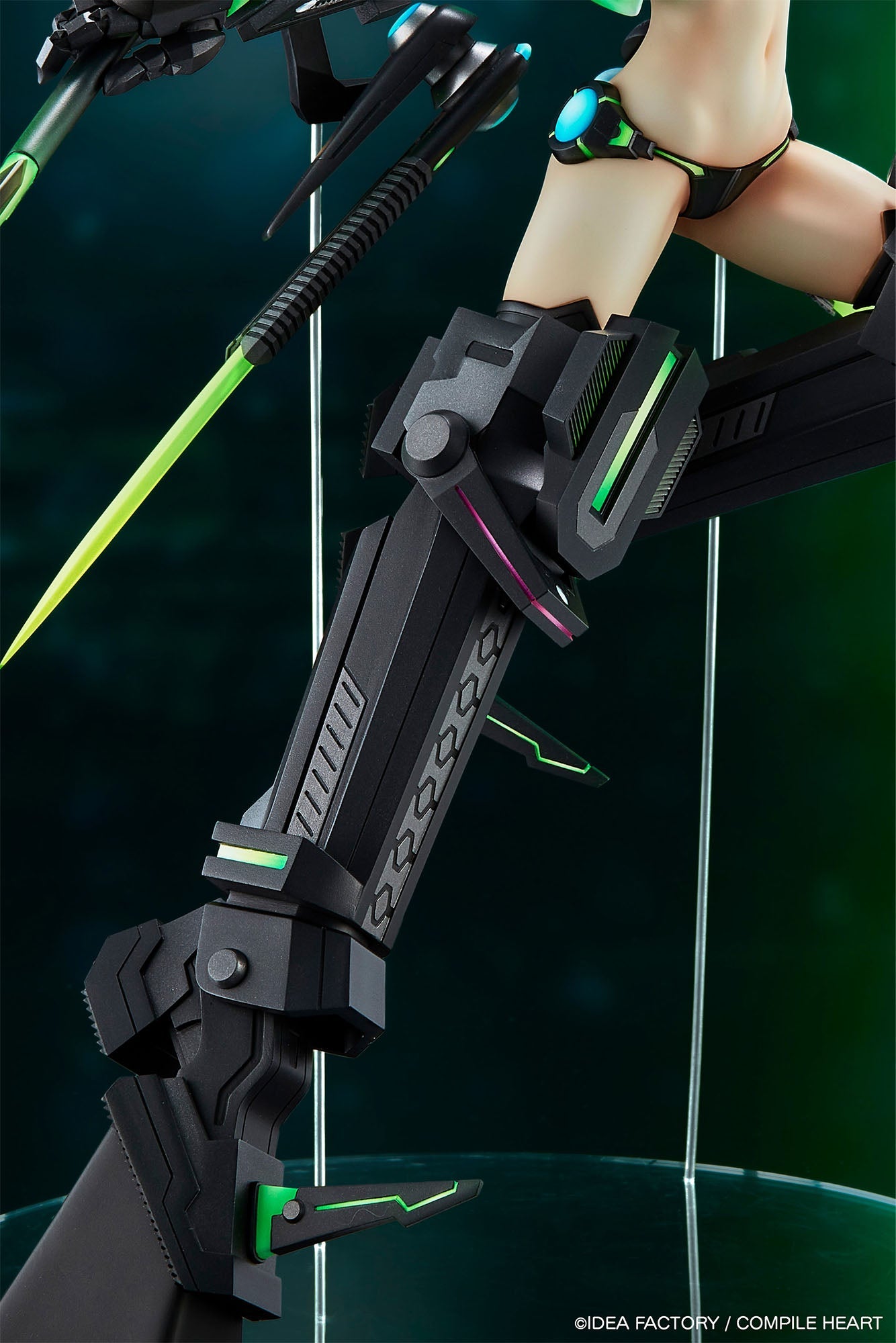 Vertex New Dimension Game Neptunia VII Next Green 1/7 Figure JAPAN