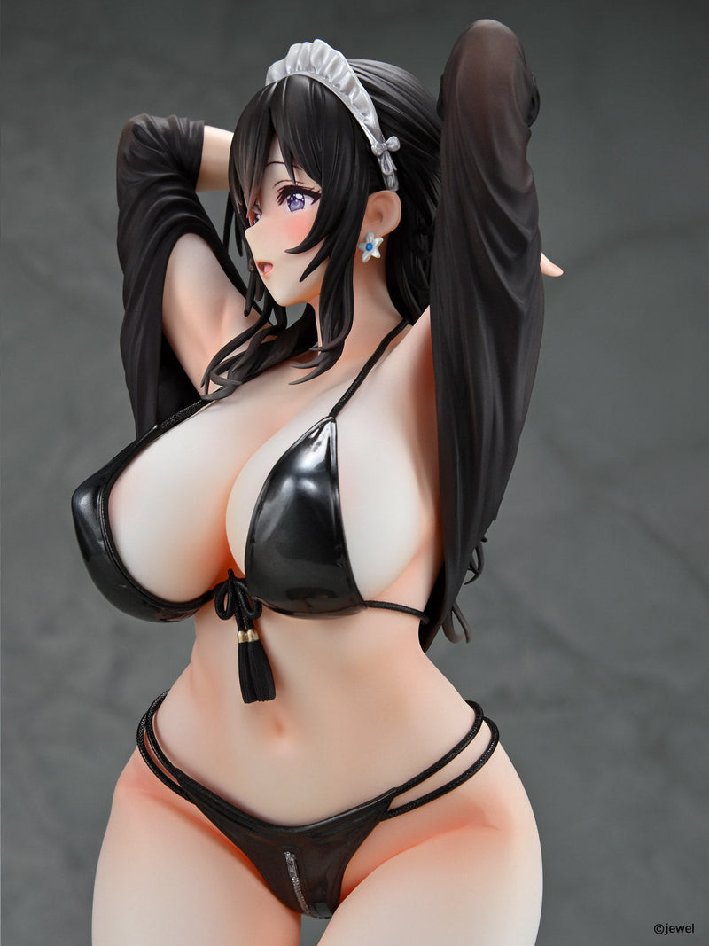 Lechery Maid Bikini-chan Ilustración de joya 1/6 Figura OFICIAL DE JAPÓN