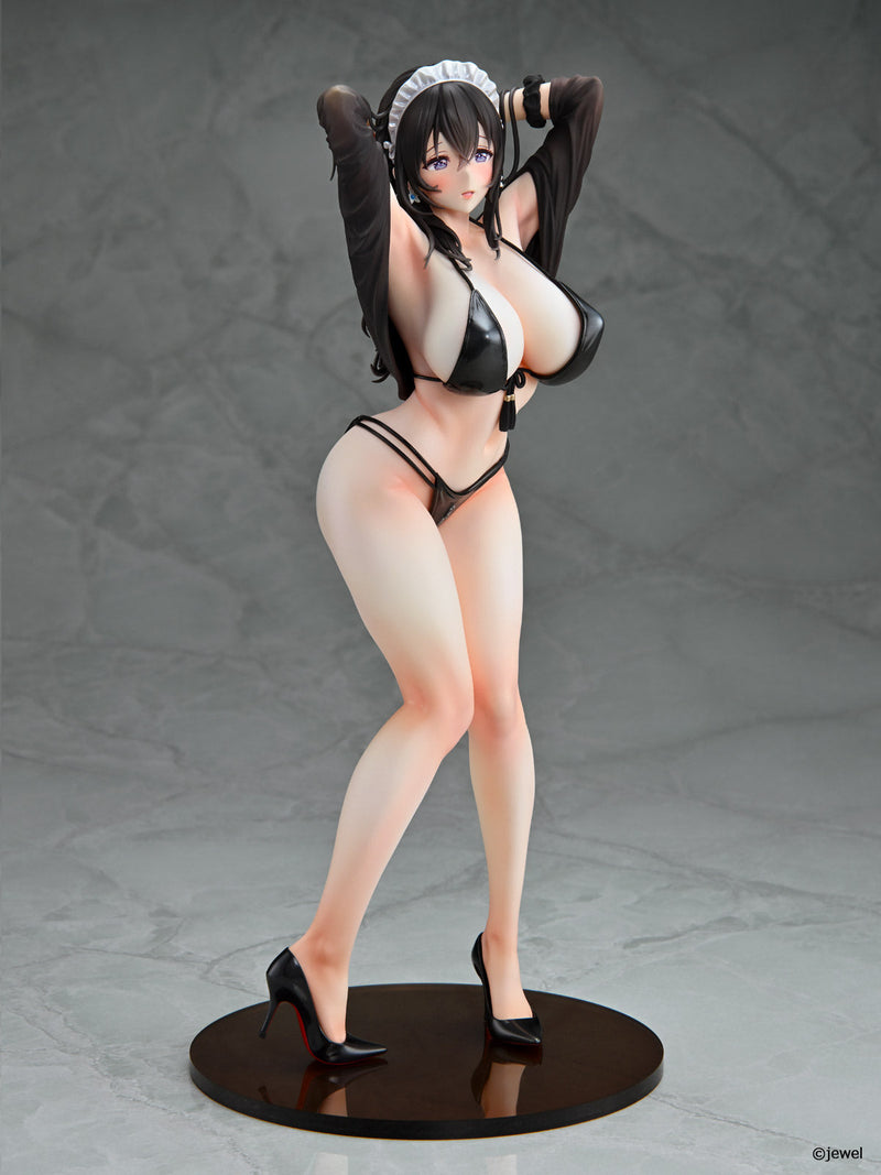 Lechery Maid Bikini-chan Ilustración de joya 1/6 Figura OFICIAL DE JAPÓN