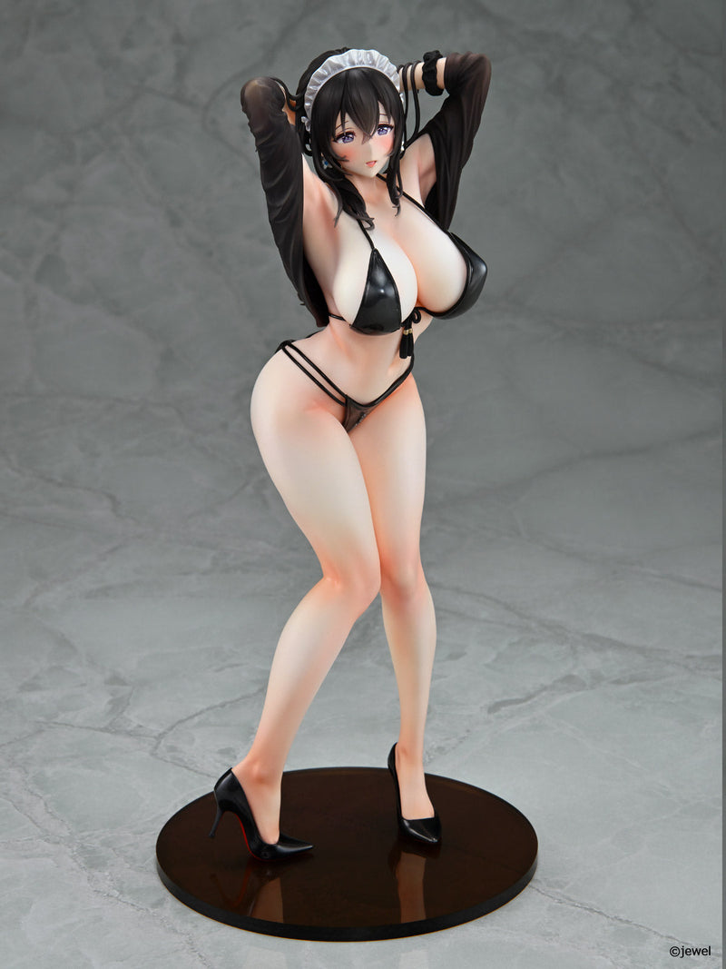 Lechery Maid Bikini-chan Ilustración de joya 1/6 Figura OFICIAL DE JAPÓN