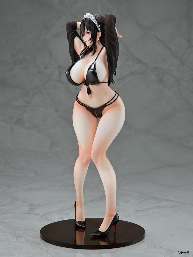Lechery Maid Bikini-chan Ilustración de joya 1/6 Figura OFICIAL DE JAPÓN