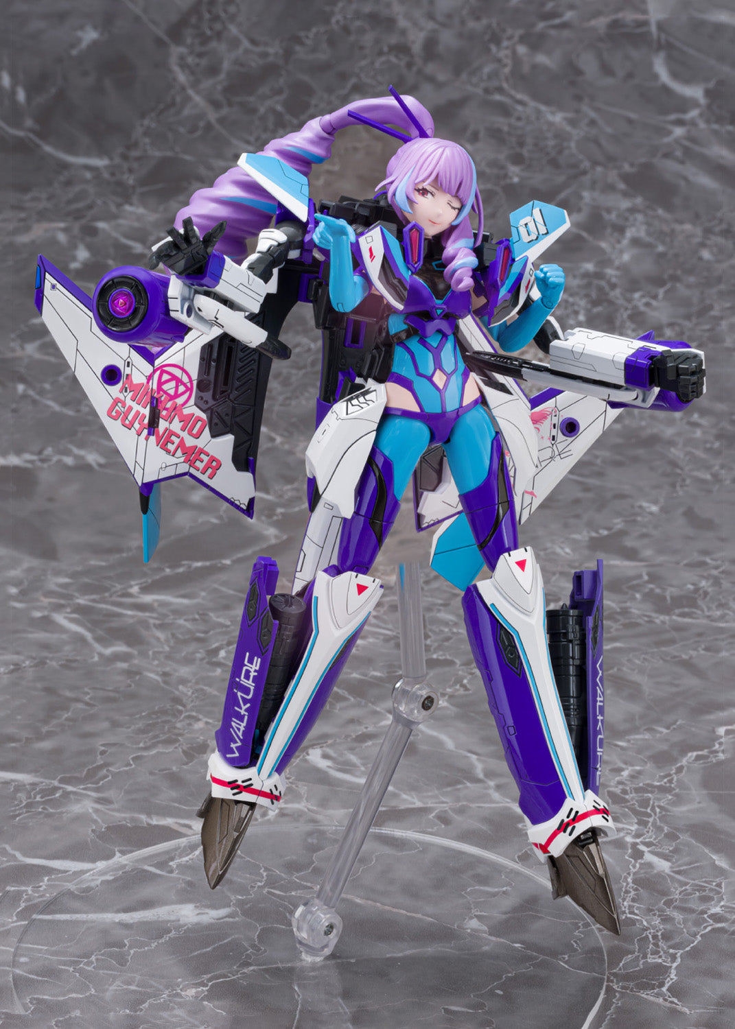 Aoshima V.F.G. No.MC-17 Macross Delta VF-31J Siegfried Mikumo