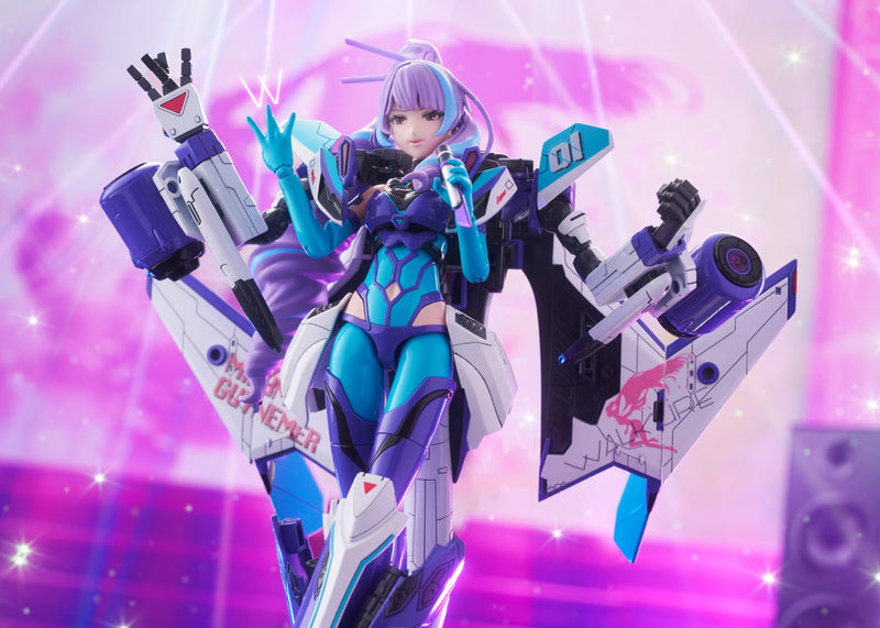 Aoshima V.F.G. Nr.MC-17 Macross Delta VF-31J Siegfried Mikumo Guynemer Modellbausatz