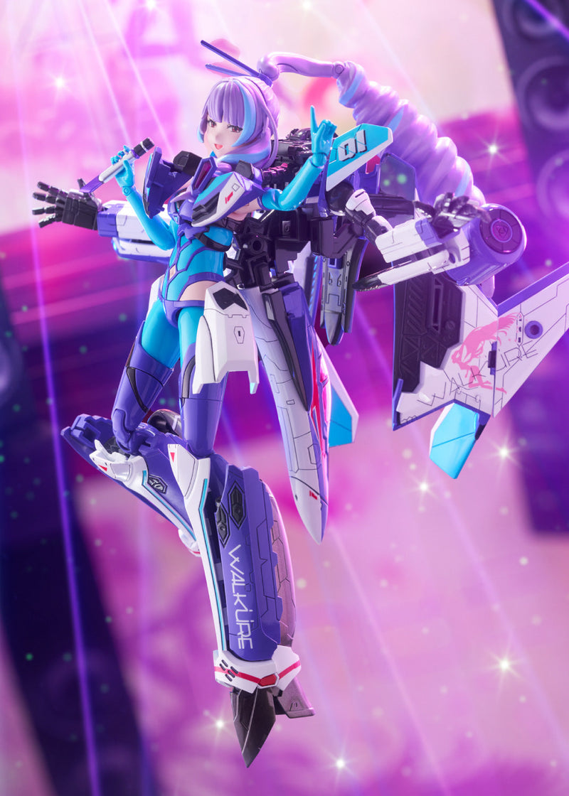 Aoshima V.F.G. Nr.MC-17 Macross Delta VF-31J Siegfried Mikumo Guynemer Modellbausatz