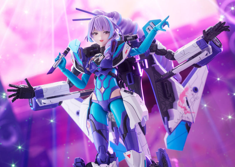 Aoshima V.F.G. Nr.MC-17 Macross Delta VF-31J Siegfried Mikumo Guynemer Modellbausatz
