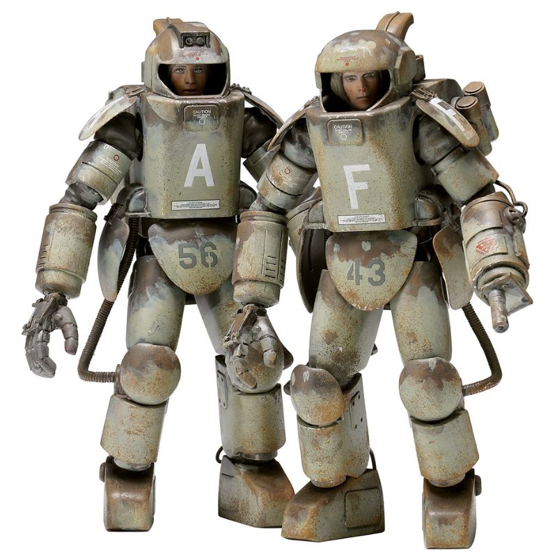 WAVE Maschinen Krieger A.F.S. Mk.I & A.F.S. Mk.II Set 1/20 Model Kit JAPAN