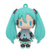 Movic VOCALOID Hatsune Miku Series Hatsune Miku Rubber Keychain Figure JAPAN