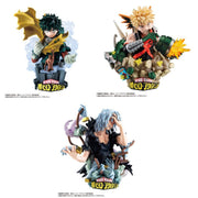 MegaHouse Puchirama EX My Hero Academia Type Decision 3Pack BOX Figure JAPAN