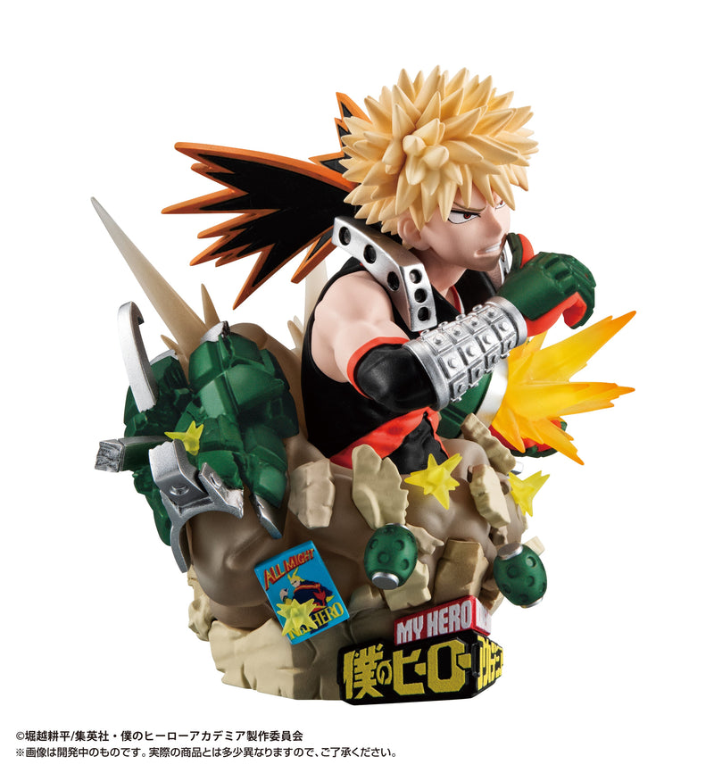 MegaHouse Puchirama EX My Hero Academia Type Decision 3Pack BOX Figure JAPAN