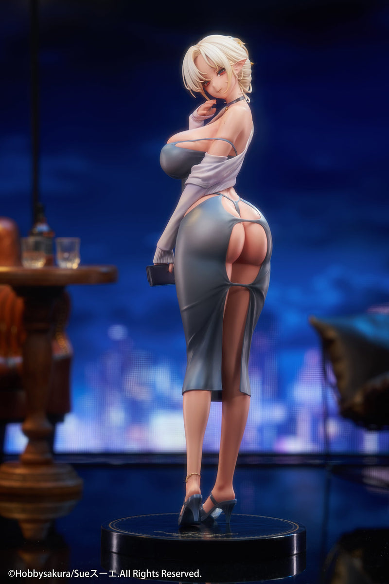 Hobby Sakura Hitozuma Elf Illustration von Sue Another Color 1/7 Figur JAPAN