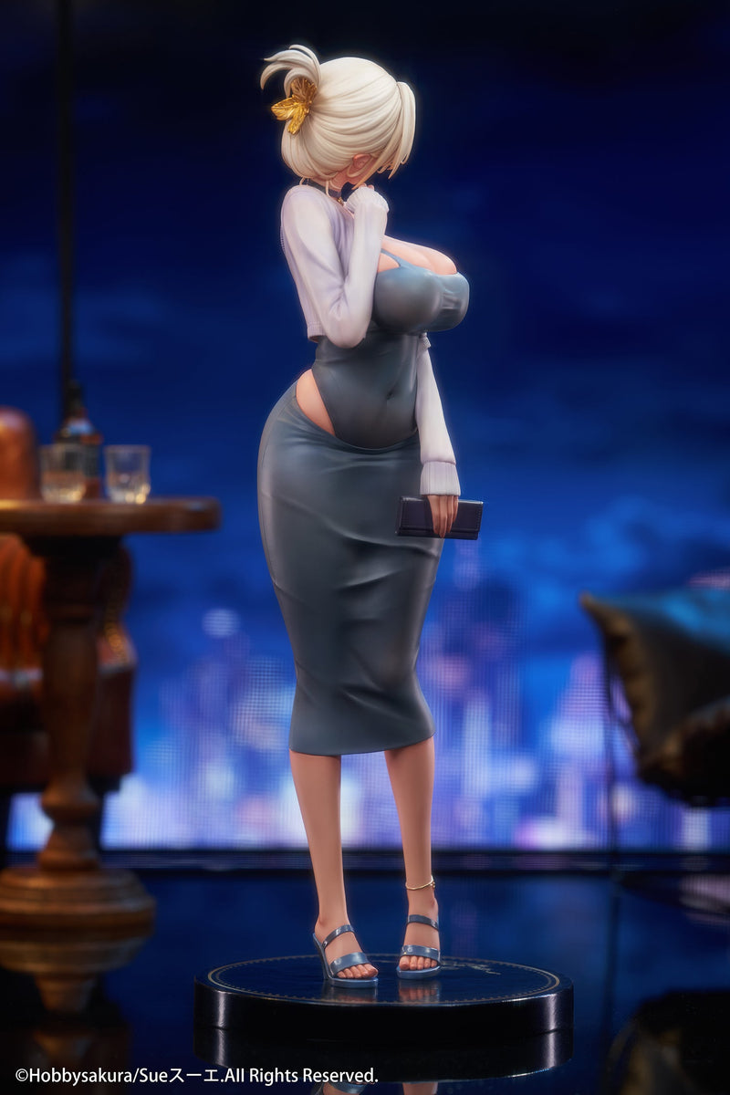 Hobby Sakura Hitozuma Elf Illustration von Sue Another Color 1/7 Figur JAPAN