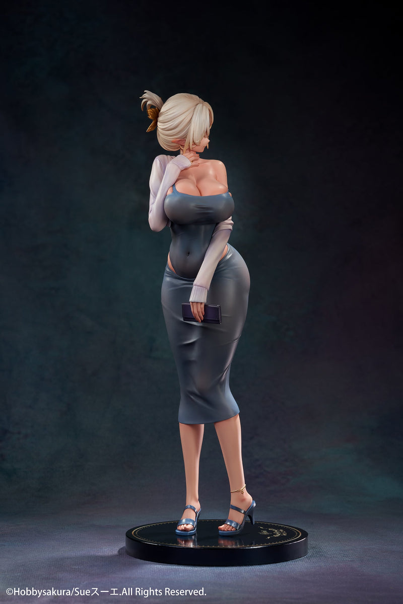 Hobby Sakura Hitozuma Elf Illustration von Sue Another Color 1/7 Figur JAPAN