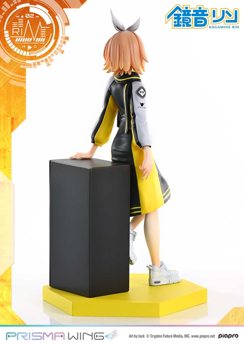 Prime 1 Studio PRISMA WING Vocaloid Kagamine Rin Arte por falta 1/7 Figura JAPÃO