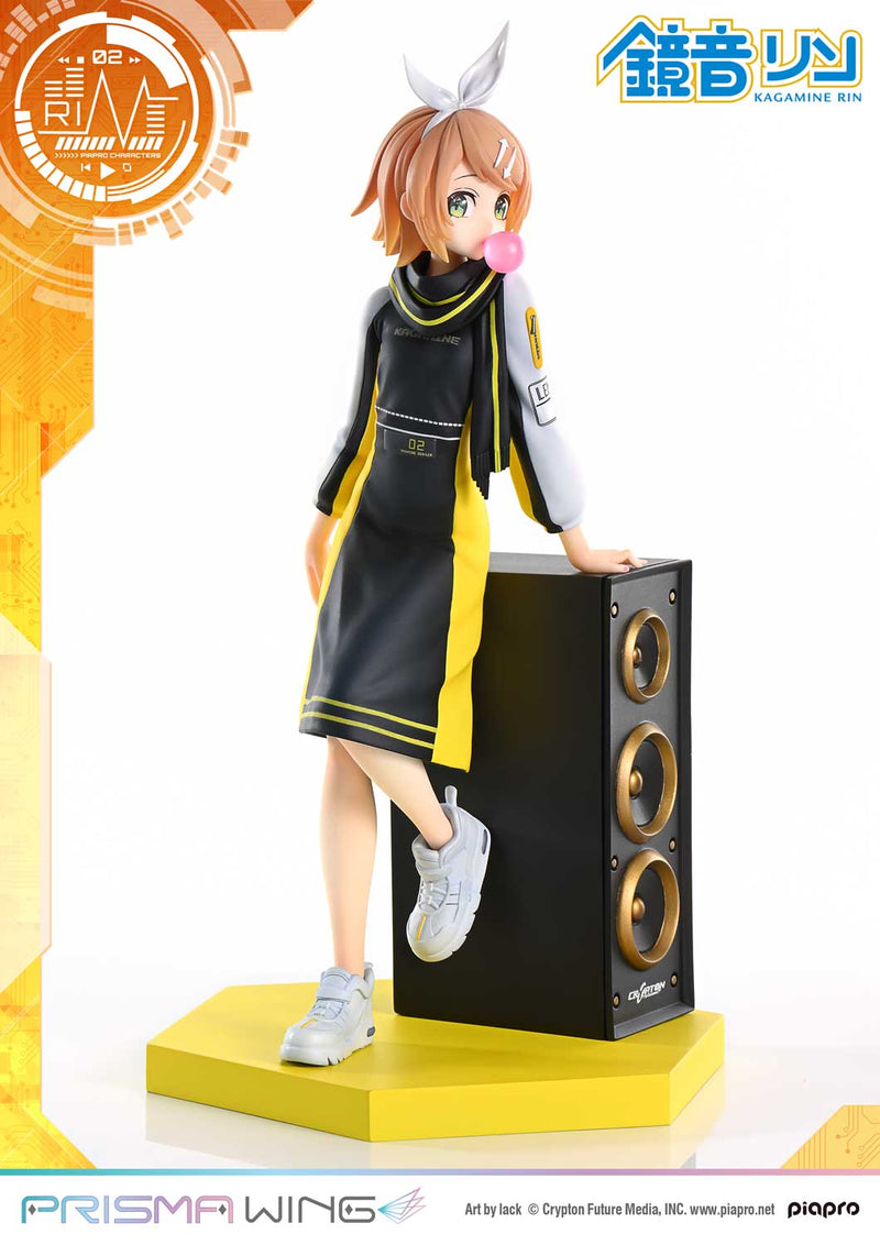 Prime 1 Studio PRISMA WING Vocaloid Kagamine Rin Arte por falta 1/7 Figura JAPÃO
