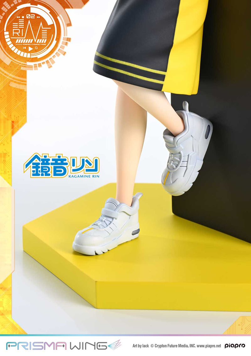 Prime 1 Studio PRISMA WING Vocaloid Kagamine Rin Arte por falta 1/7 Figura JAPÃO