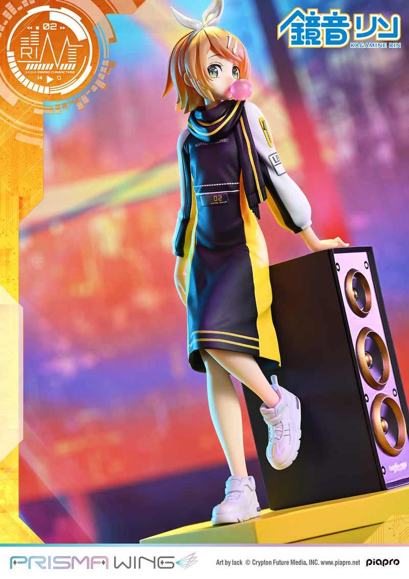 Prime 1 Studio PRISMA WING Vocaloid Kagamine Rin Arte por falta 1/7 Figura JAPÃO
