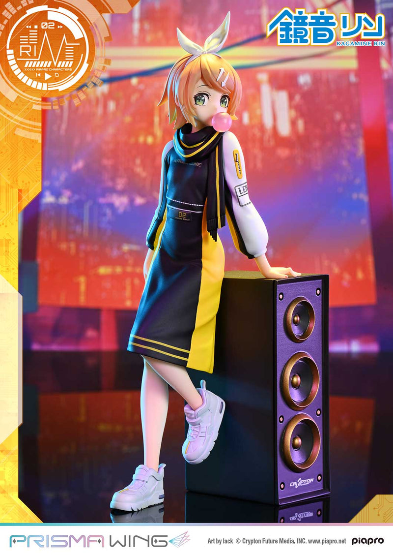 Prime 1 Studio PRISMA WING Vocaloid Kagamine Rin Arte por falta 1/7 Figura JAPÃO