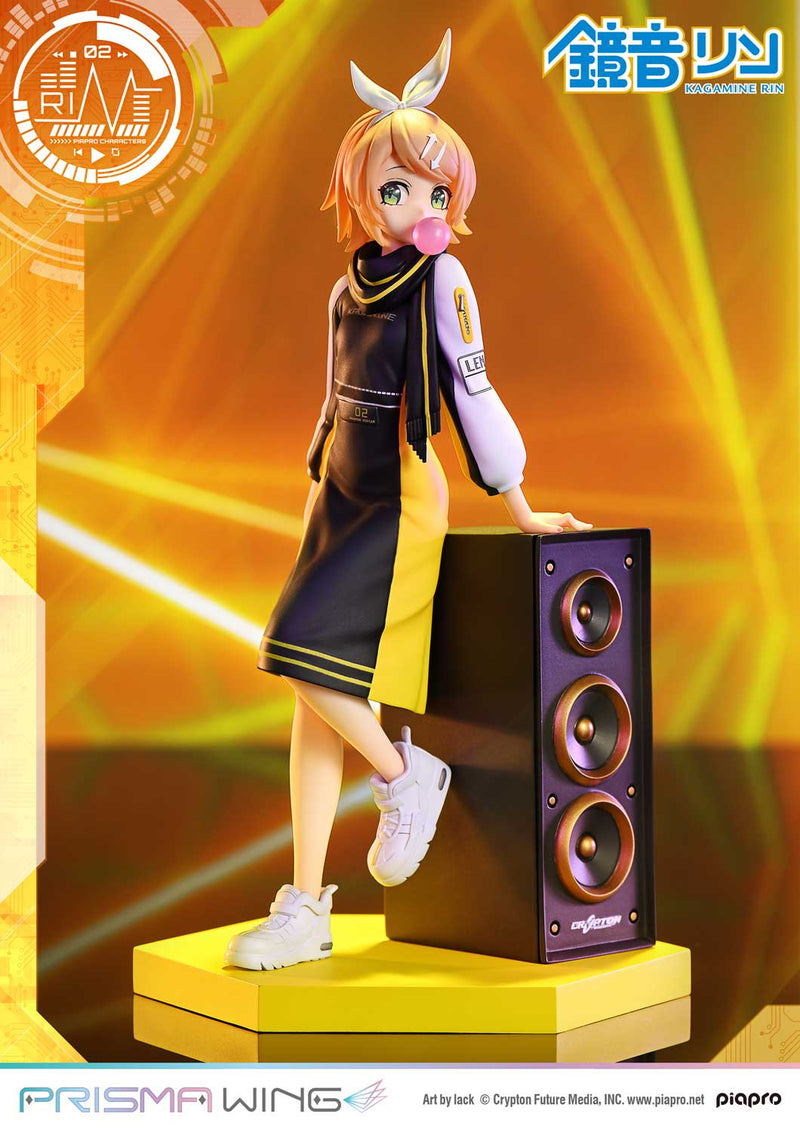 Prime 1 Studio PRISMA WING Vocaloid Kagamine Rin Arte por falta 1/7 Figura JAPÃO