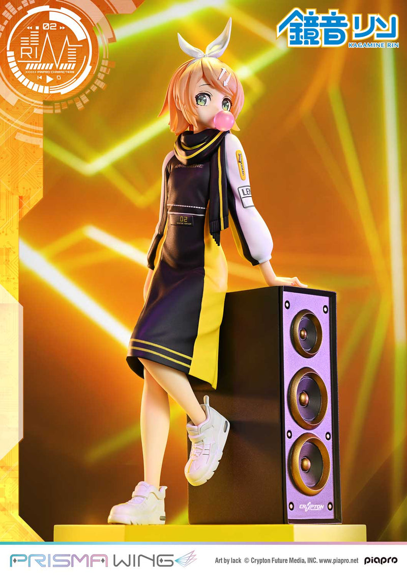 Prime 1 Studio PRISMA WING Vocaloid Kagamine Rin Arte por falta 1/7 Figura JAPÃO