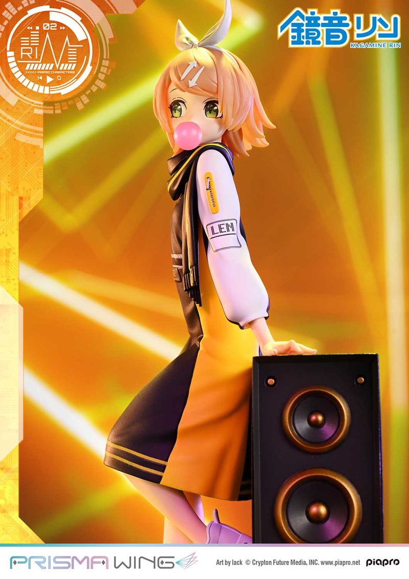 Prime 1 Studio PRISMA WING Vocaloid Kagamine Rin Arte por falta 1/7 Figura JAPÃO