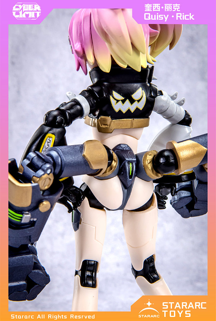 STARARC TOYS CYBER LIMIT Series Quisy-Rick 1/12 Action Figure JAPAN OFFICIAL