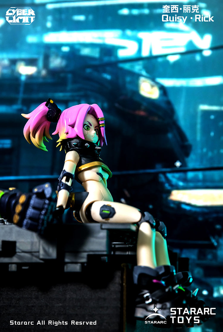 STARARC TOYS CYBER LIMIT Series Quisy-Rick 1/12 Action Figure JAPAN OFFICIAL