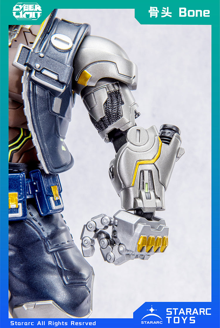 STARARC TOYS CYBER LIMIT Series Bone 1/12 Figura de acción OFICIAL DE JAPÓN
