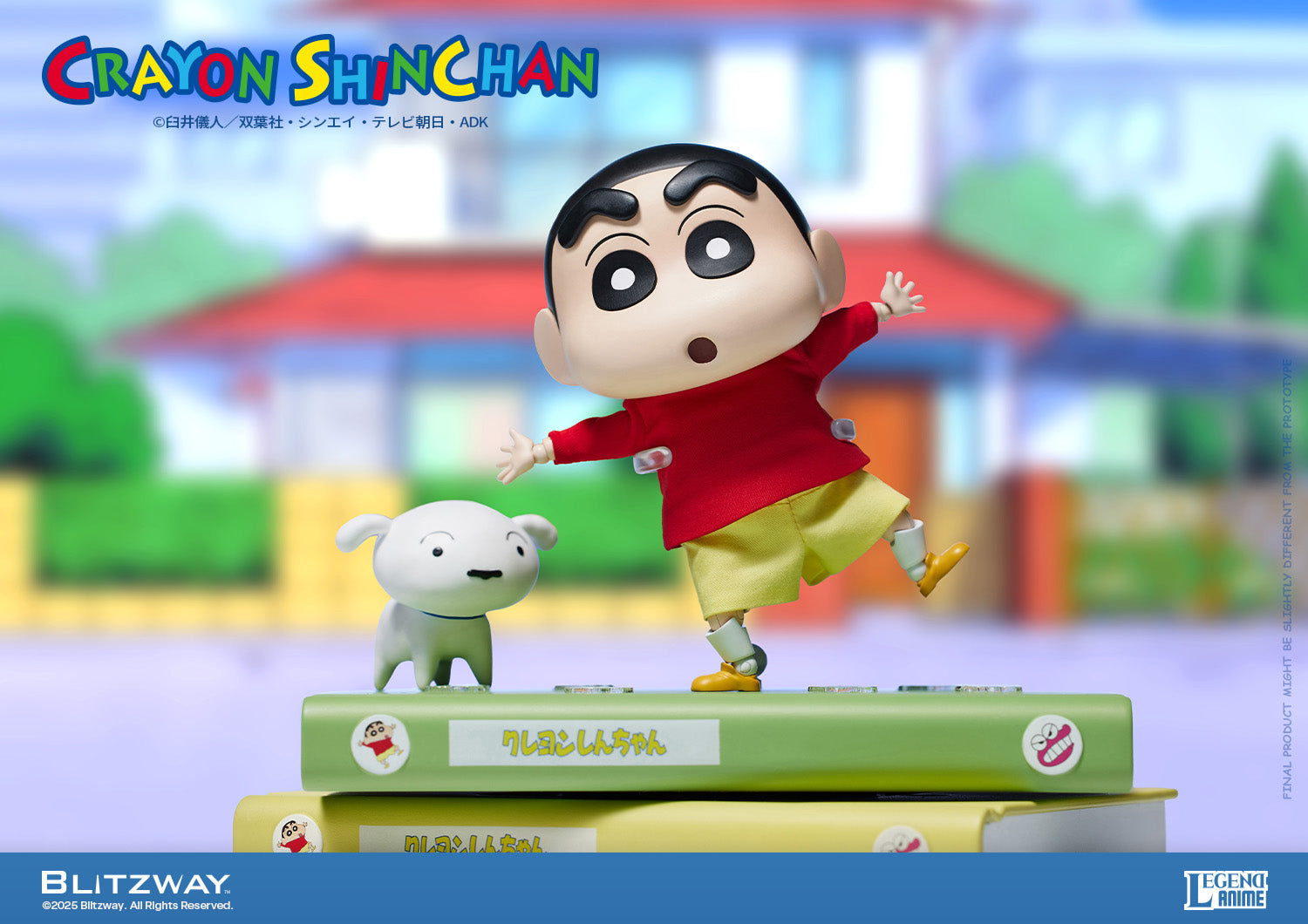 Blitzway Crayon Shin-chan Standard Ver Action Figure JAPAN