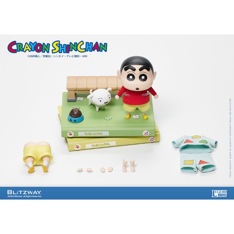Blitzway Crayon Shin-chan Standard Ver Action Figure JAPAN