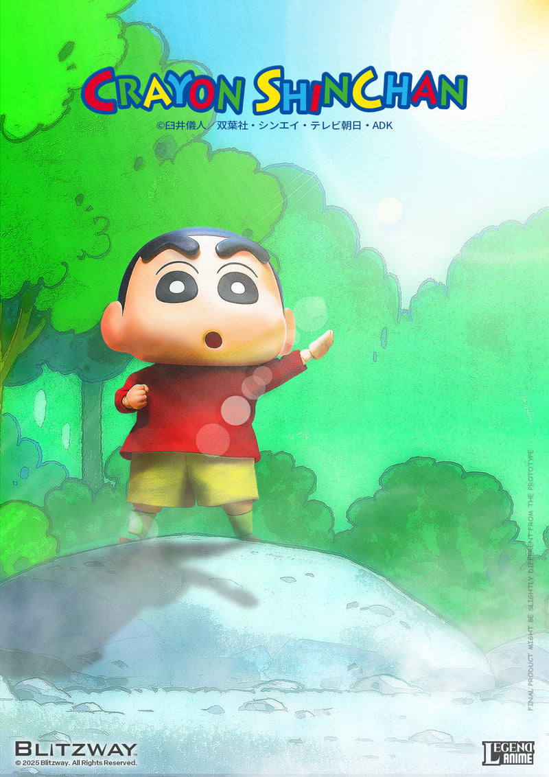 Blitzway Crayon Shin-chan Standard Ver Action Figure JAPAN OFFICIAL