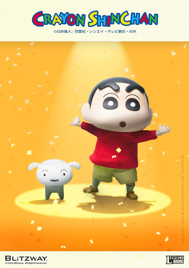 Blitzway Crayon Shin-chan Standard Ver Action Figure JAPAN OFFICIAL