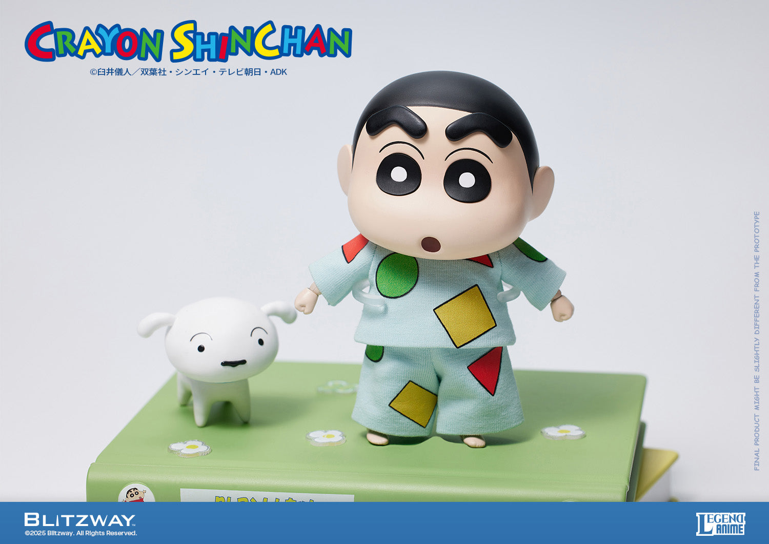 shuchan_junchan 様　　23cm Blitzway Crayon Shin-chan Standard Ver Action Figure JAPAN