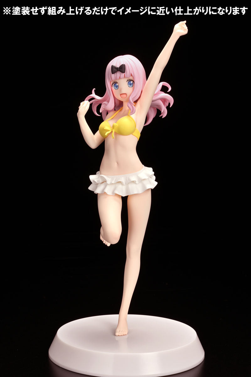 Assemblez les héroïnes Kaguya-sama Love Is War Chika Fujiwara Summer Queens Figure