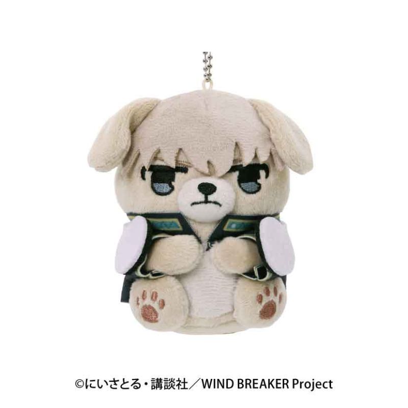 Ensky WIND BREAKER Doubutsu Phose Mascot Ren Kaji Plush JAPAN OFFICIAL