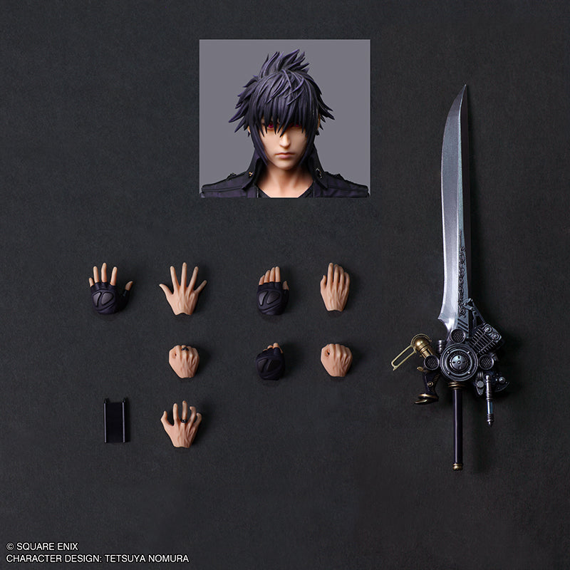 Final Fantasy XV PLAY ARTS SHIN Noctis Lucis Caelum Action Figure JAPAN
