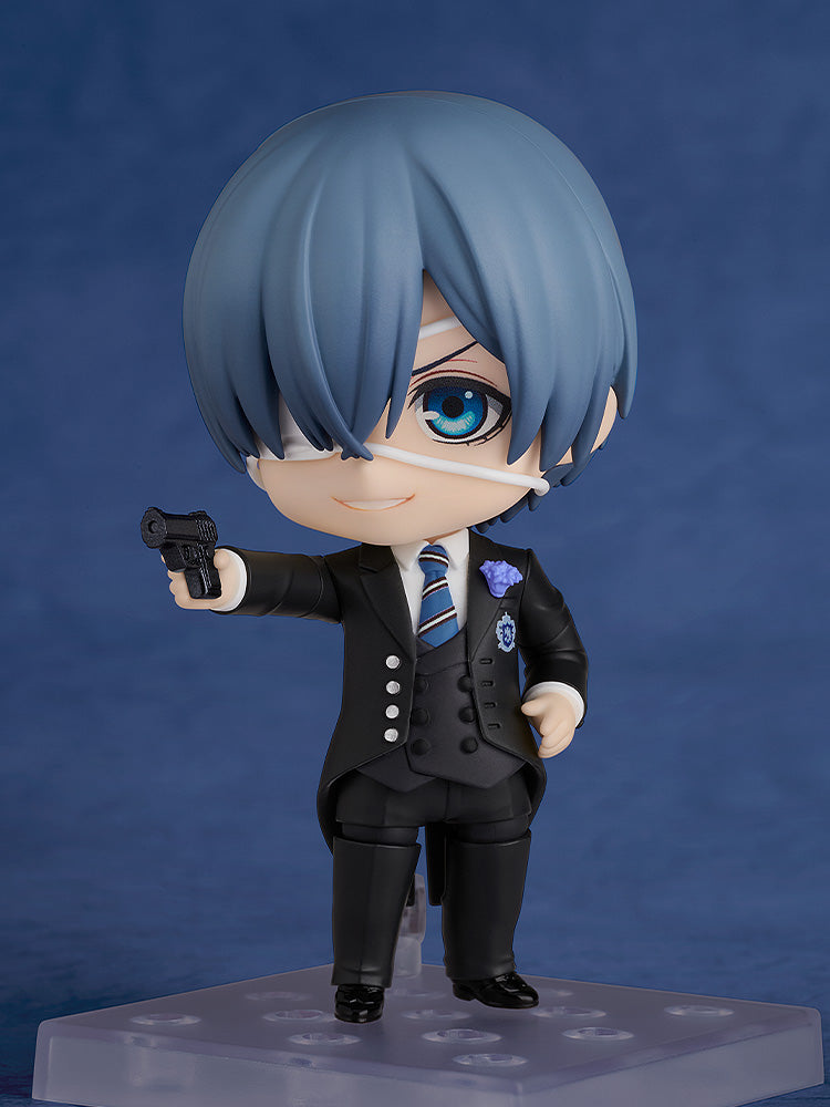 Nendoroid Black Butler Ciel Phantomhive Sapphire Owl Ver Action Figure JAPÃO