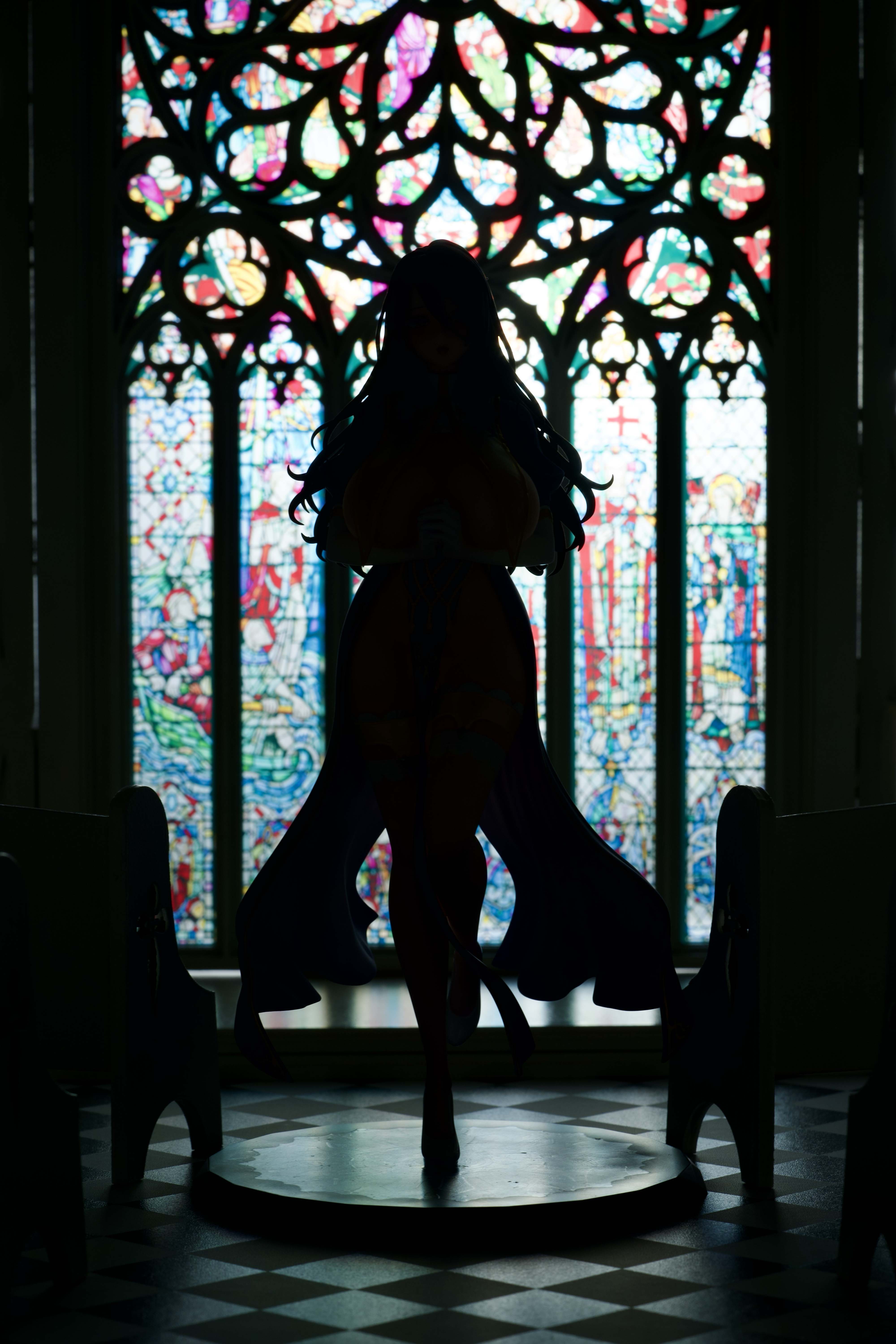 【限定1】神聖物 ナーガ王に魅了された ラーンゲルン       プラクルアン UNI LIKE Praying Nun Petronille 1/6 Figure JAPAN OFFICIAL