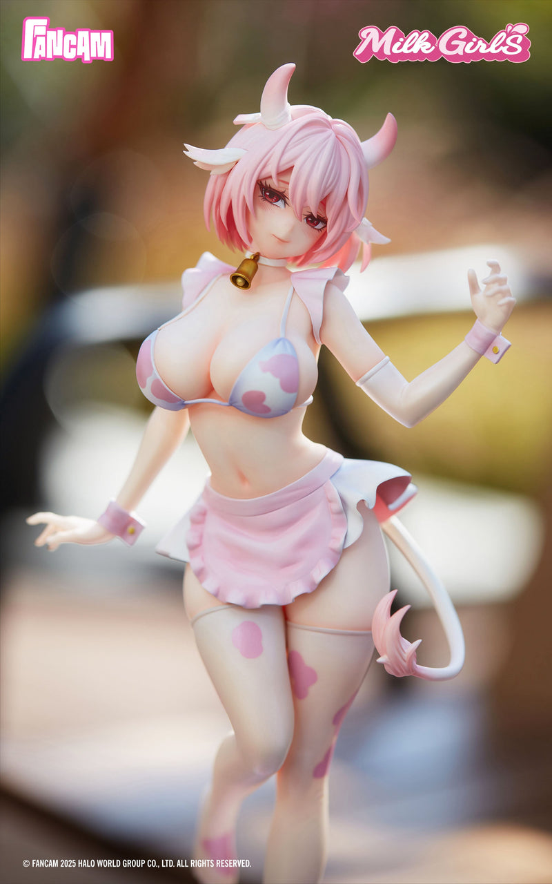 FANCAM Milk Girls Sakura Pink Ver 1/6 Figure JAPAN OFFICIAL