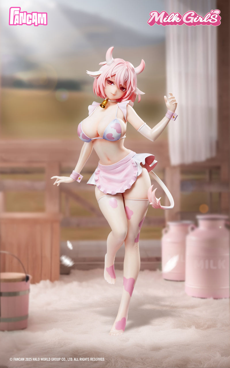 FANCAM Milk Girls Sakura Pink Ver 1/6 Figure JAPAN OFFICIAL