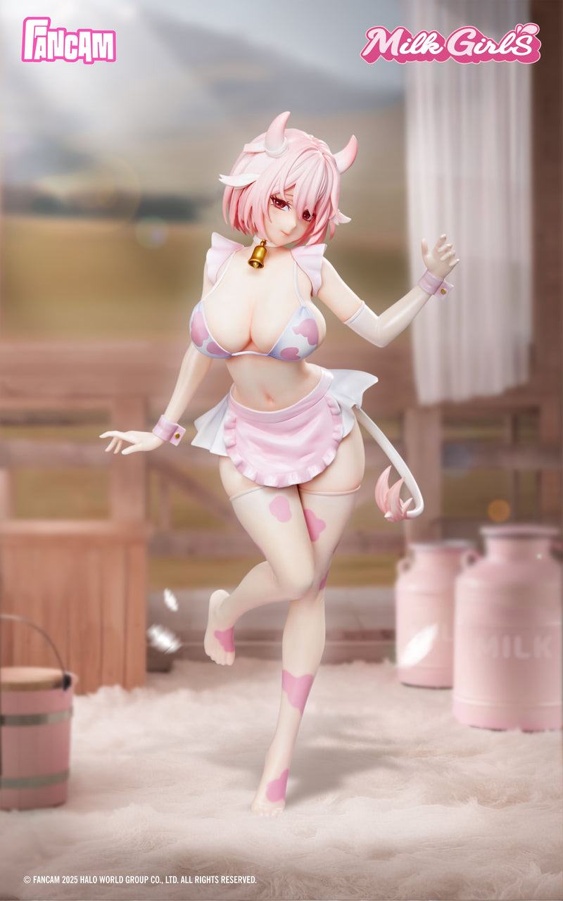 FANCAM Milk Girls Sakura Pink Ver 1/6 Figure JAPAN OFFICIAL
