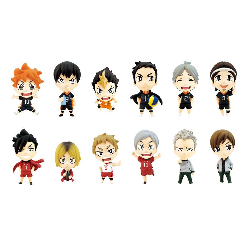 Takara Tomy A.R.T.S Ani-chara Heroes Haikyuu!! vol.1 12Pack BOX Figure JAPAN