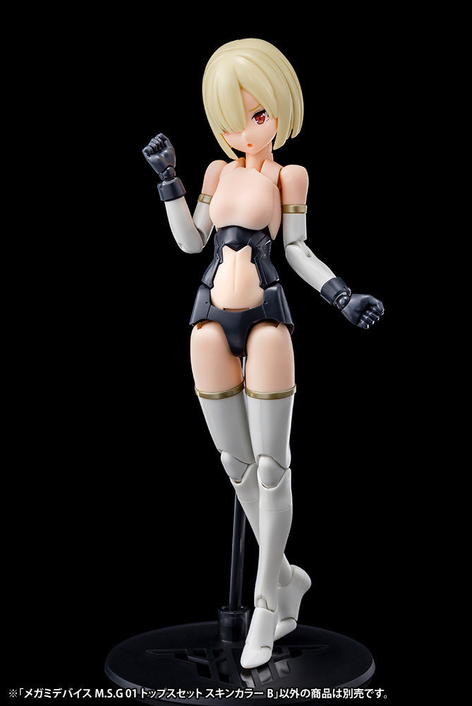 Kotobukiya Megami Device M.S.G 01 Tops Set Skin Color B 1/1 Model kit JAPAN