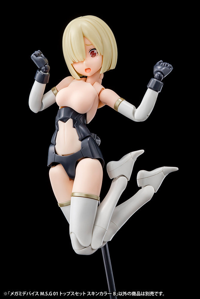 Kotobukiya Megami Device M.S.G 01 Tops Set Skin Color B 1/1 Model kit JAPAN